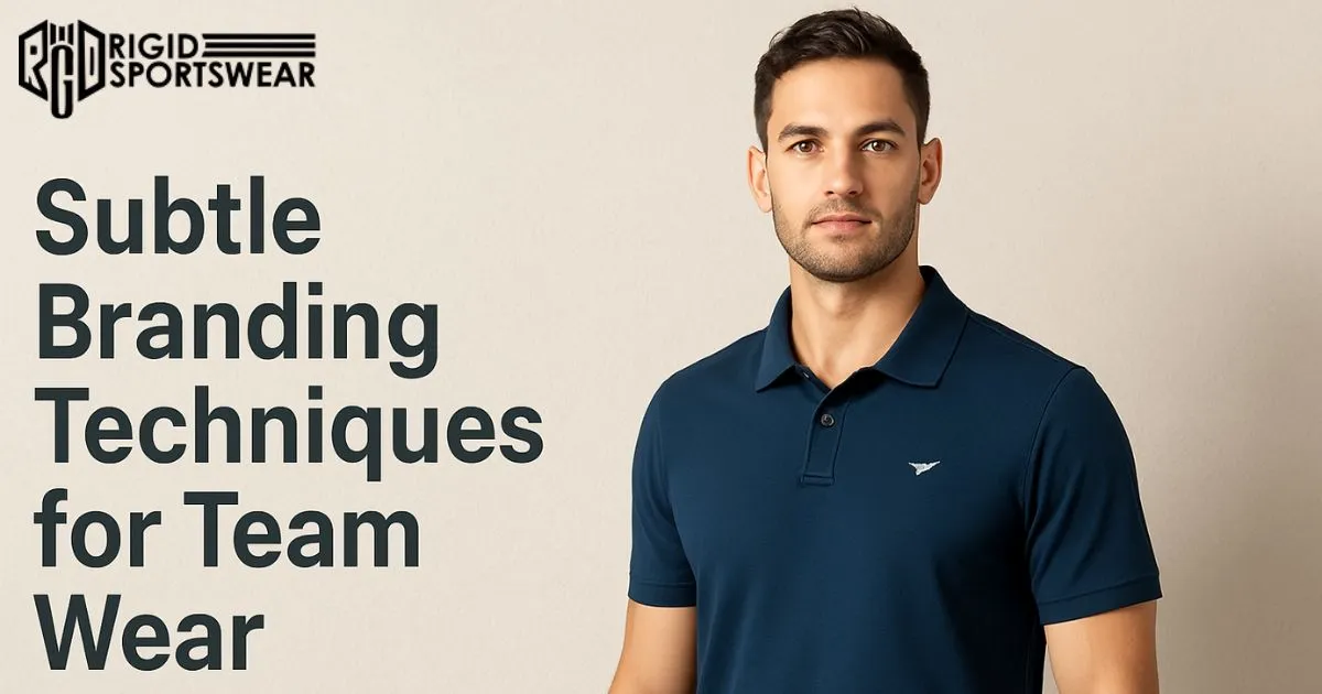 Beyond the Logo: Subtle Branding Techniques for Team Wear