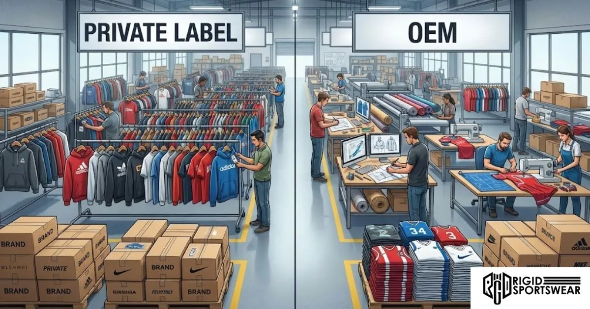 Private Label vs OEM Sportswear Manufacturing: Which Is Best for Your Brand?