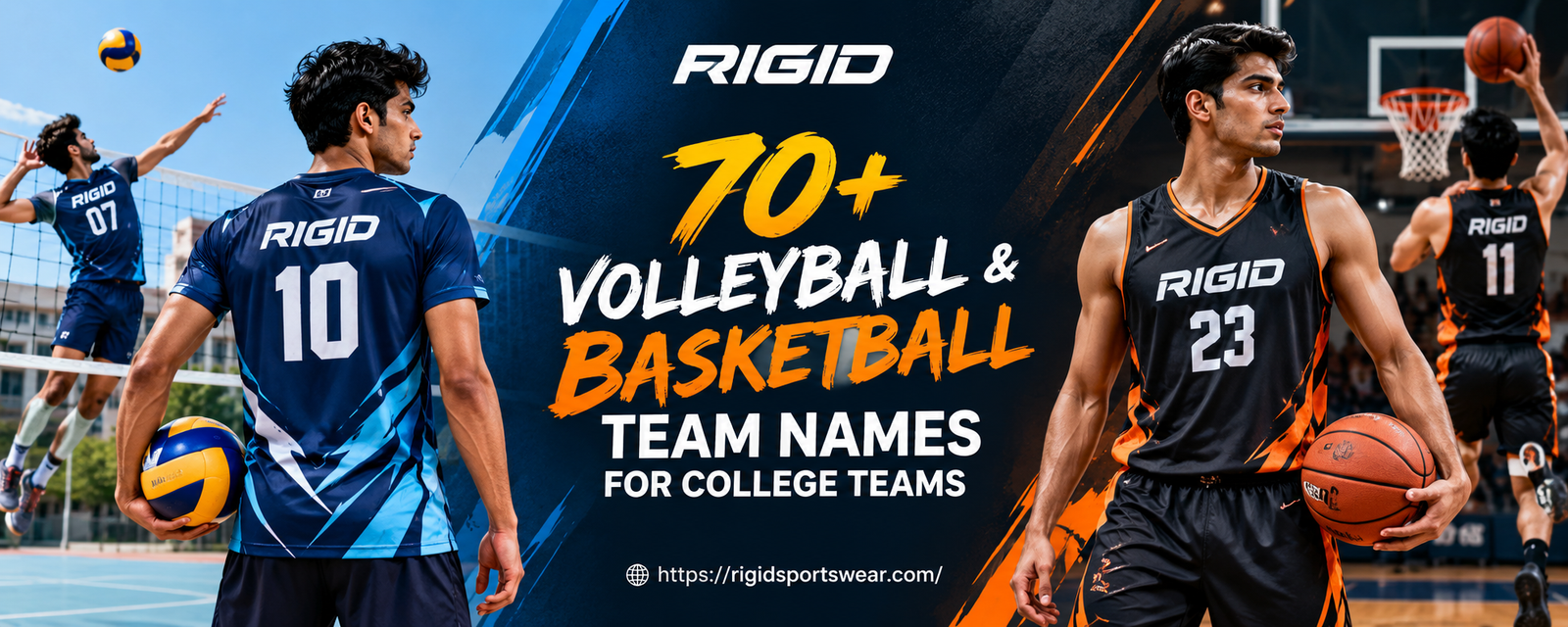 RIGID College Sports Team Names – Rigid Sportswear