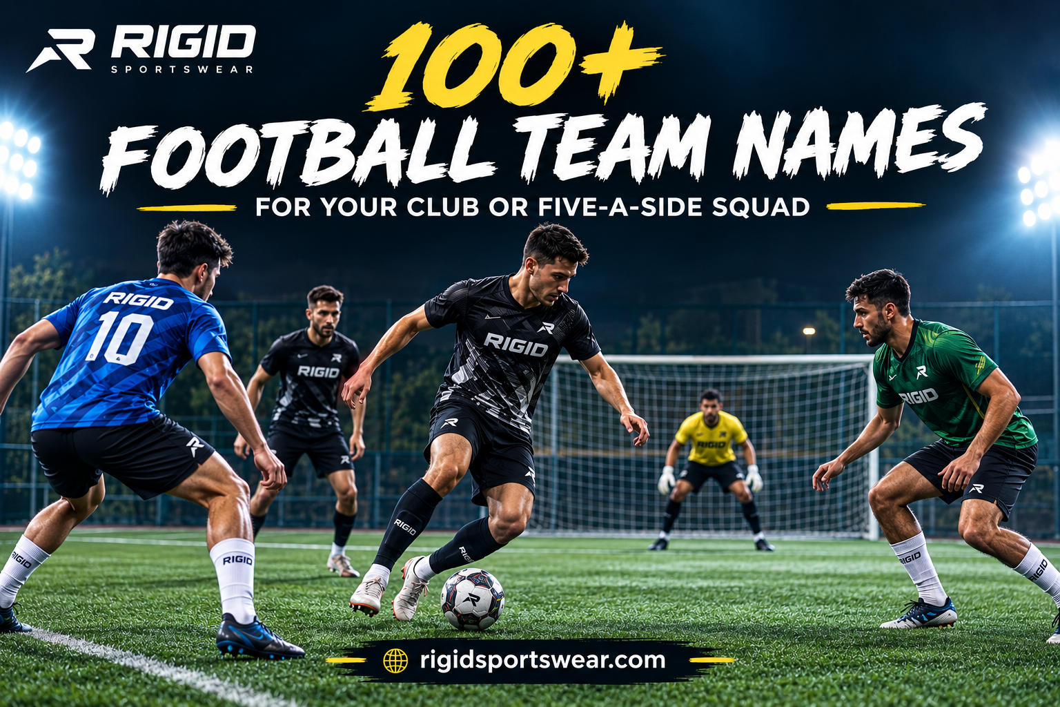 RIGID Football Team Names Poster