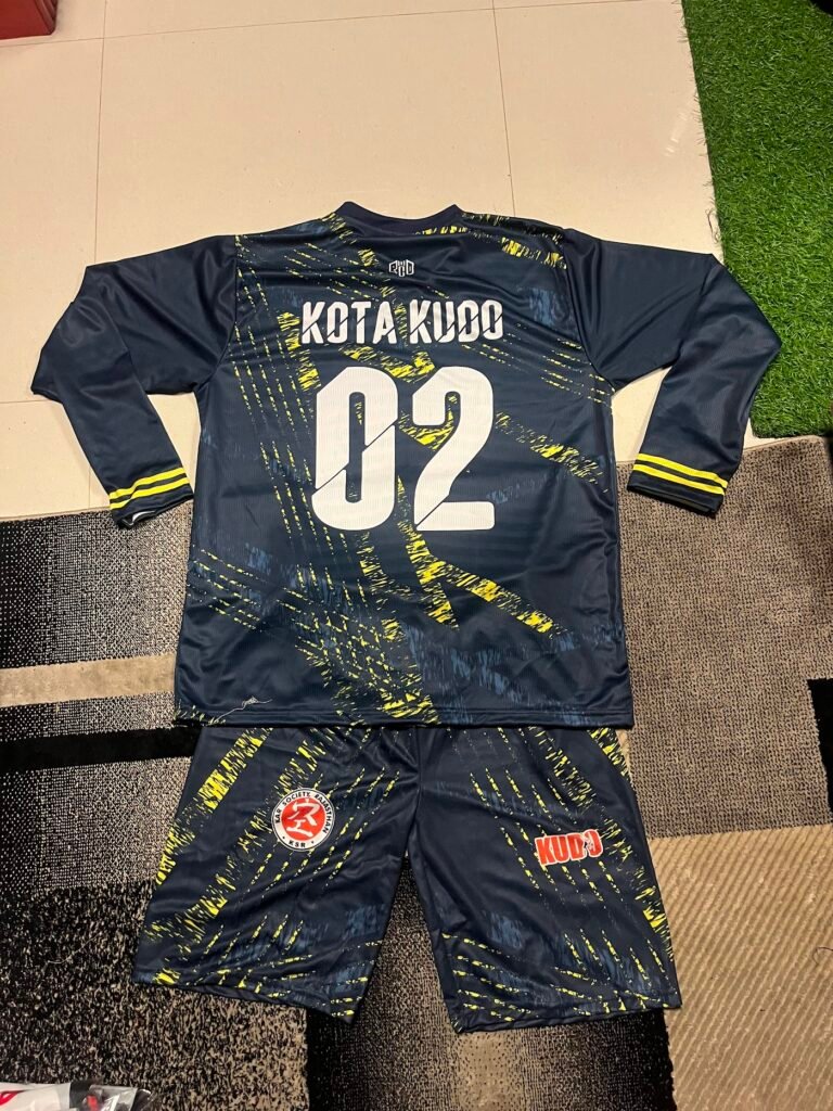 Full-sleeve patterned jersey with number – Rigid Sportswear