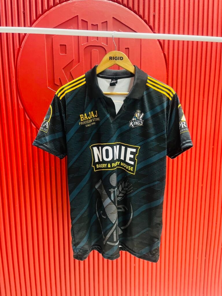 Sublimation team jersey with sponsor logos – Rigid Sportswear