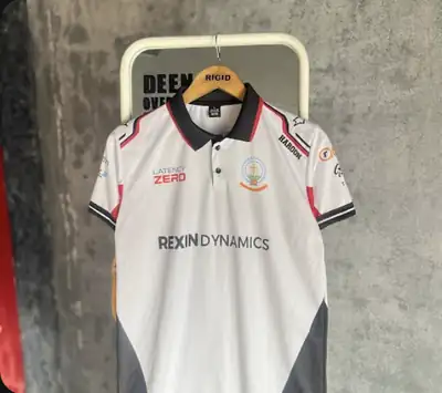 Custom polo jersey for Team Latency Zero